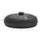 Hello Honey® 11.5" Black Decorative Paulownia Wood Container with Lid